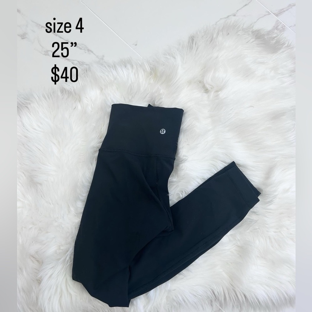 lululemon athletica Kids Black Leggings